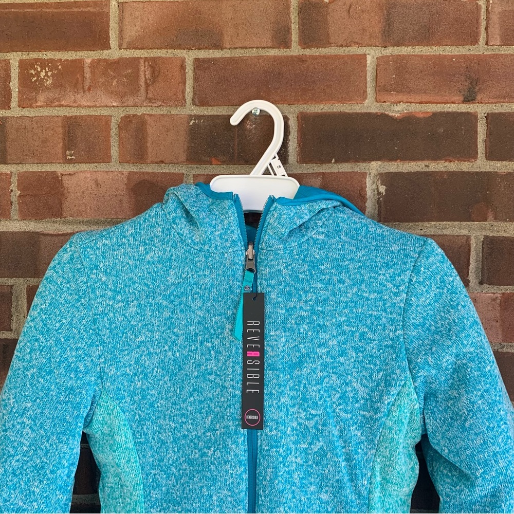 NWT RM 1958 Girls Heat Insulated Reversible Jacket Water repellent sz 14 - Picture 8 of 11
